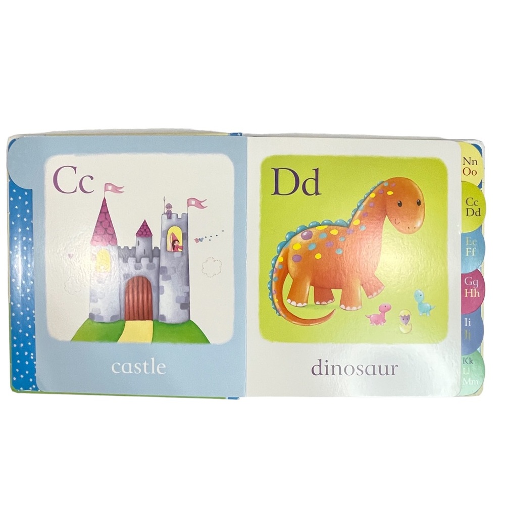 Usborne 2 Board Books (1) ABC Lift-the-Flap and (1) Alphabet Picture Book - Picture 10 of 12